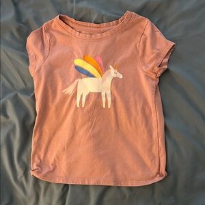Cat & Jack Pink Unicorn Tee